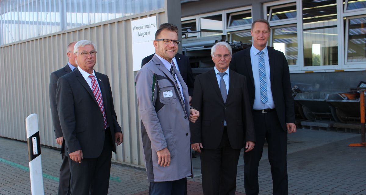 Besuch Rehau AG in Wittmund