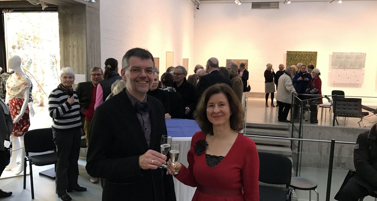 Dr. Viola Weigel bei ihrer Verabschiedung in der Kunsthalle in Wilhelmshaven.