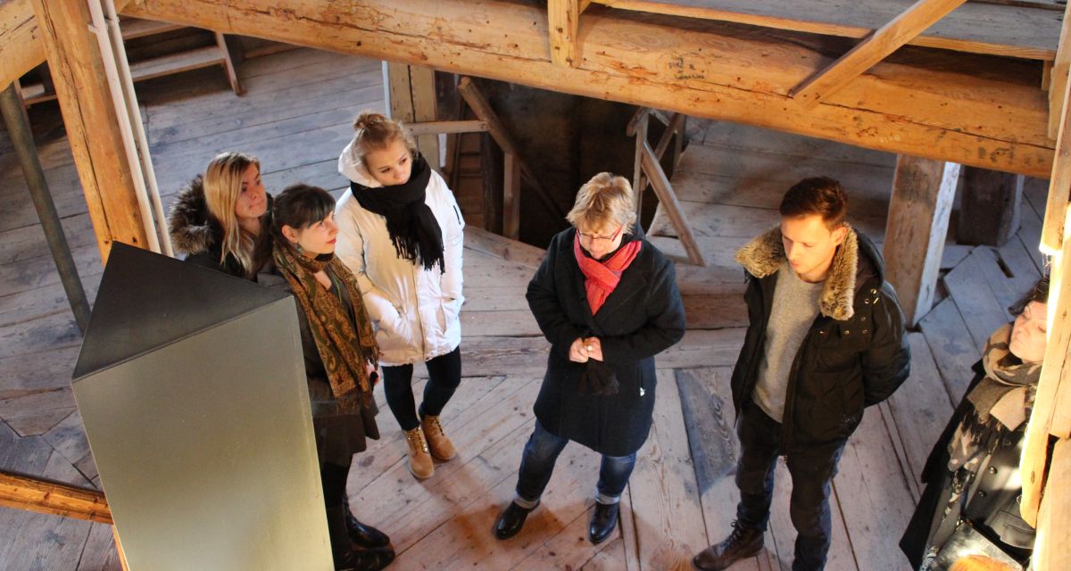 Finnische Schüler zu Gast