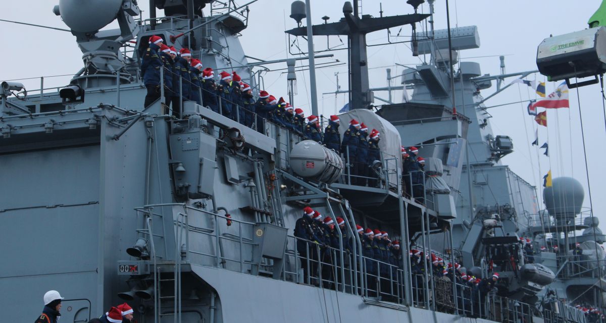 Einlaufen der „Mecklenburg-Vorpommern“