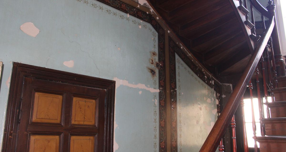 Treppenhaus restauriert