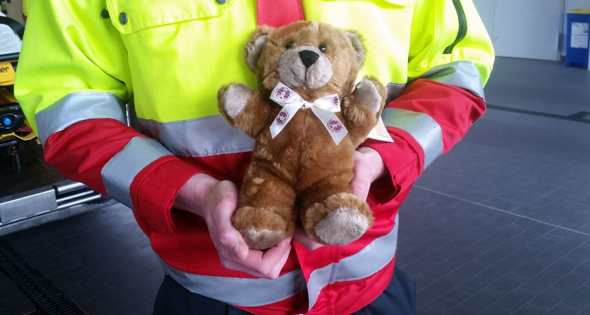 Teddybären helfen in Notsituationen