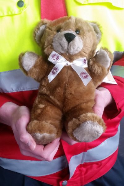 Teddybären helfen in Notsituationen