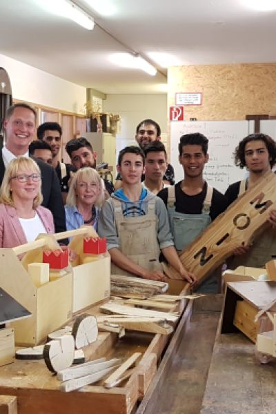 Soziale Integrationswerkstatt gut angelaufen