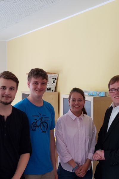 Austausch zwischen Jugendparlamenten