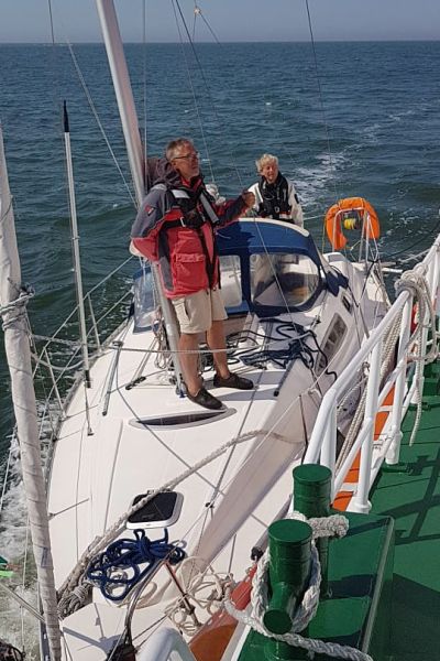 Die Rettungsübung in Wilhelmshaven