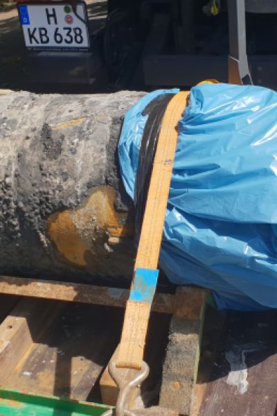 Stadt mit Fliegerbomben-Entschärfung zufrieden