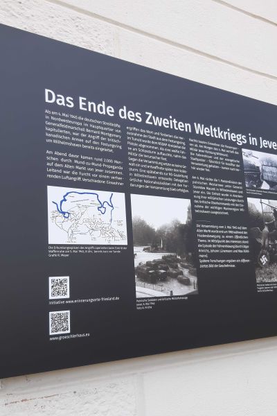 Neuer Erinnerungsort in Jever