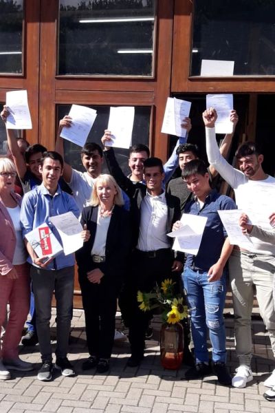 Zeugnisübergabe bei der Integrationswerkstatt in Schortens