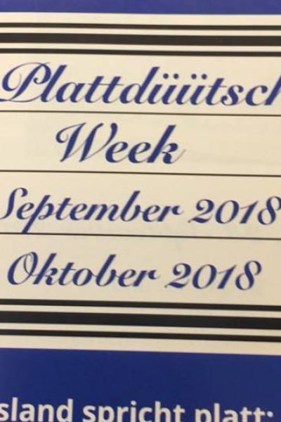 6. Plattdüütsch Week