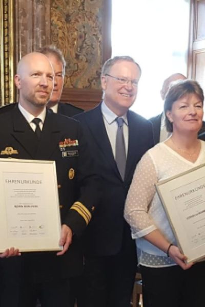 Zivilcouragepreis in Friesland verliehen
