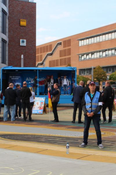 Kundgebung der AfD in Wilhelmshaven