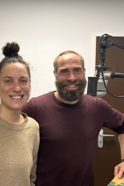 „Weltenbummler“: Alexandra und Christopher Sander im Pumpwerk