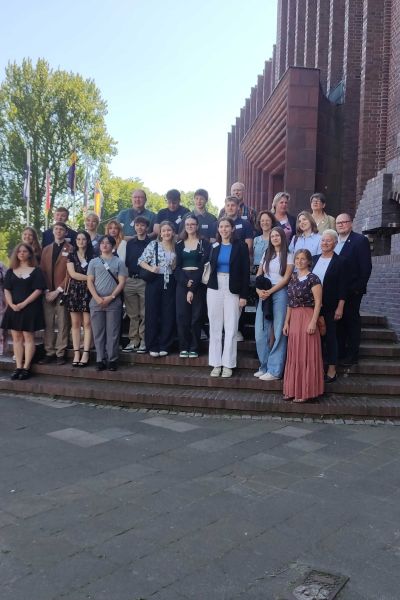 Jugendgruppe aus Norfolk besucht Wilhelmshaven