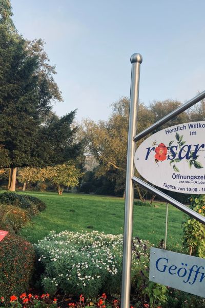 Saisonstart im Rosarium Wilhelmshaven