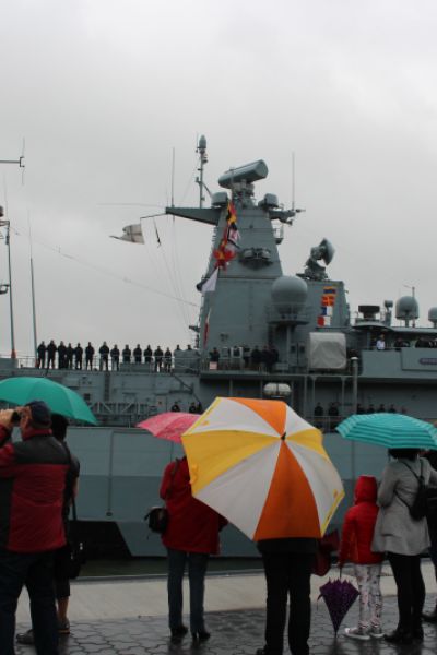 Die Fregatte Brandenburg ist zurück