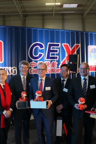 China-Europe-Express zwischen Ningbo und Wilhelmshaven eröffnet