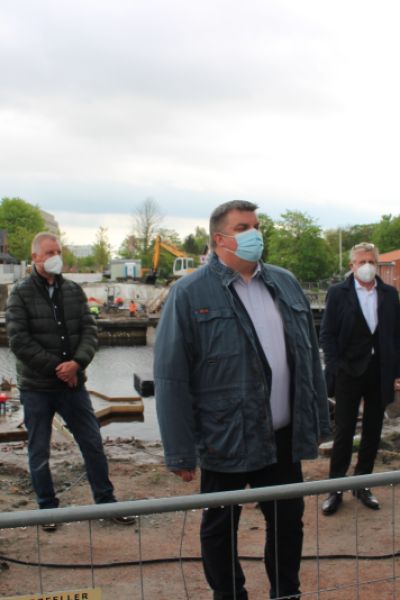 Fertigstellung der Deichbrücke verzögert sich