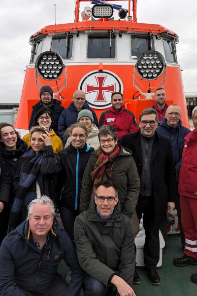 Medizin-Studierende besuchen Region