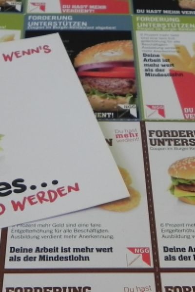 Die Tarifverhandlungen mit der Systemgastronomie