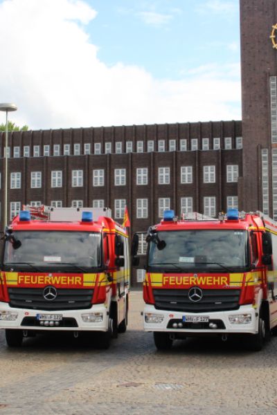 Neue Einsatzfahrzeuge für Feuerwehr Wilhelmshaven