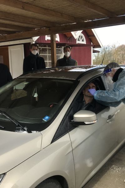 Teststation in Neustadtgödens nimmt Betrieb auf