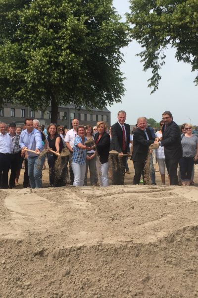 Spatenstich beim Hospiz in Varel