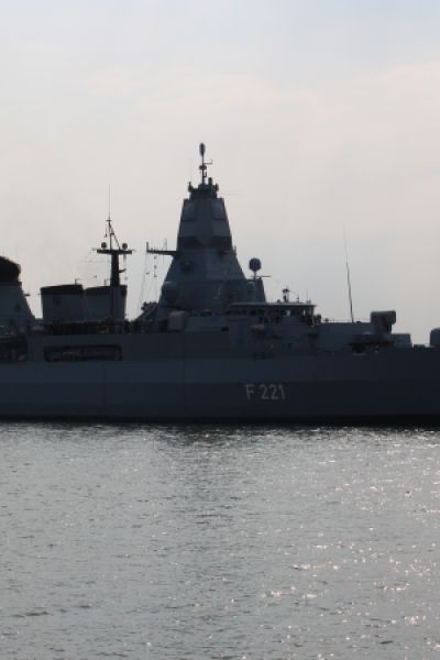 Die Rückkehr der Fregatte Hessen