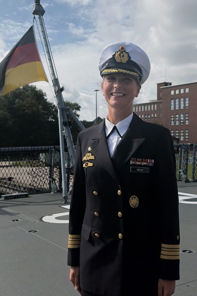 Fregattenkapitän Ute Niklas übernimmt 