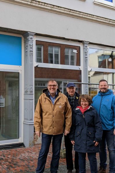 GPS bereitet Ladenöffnung in Jever vor