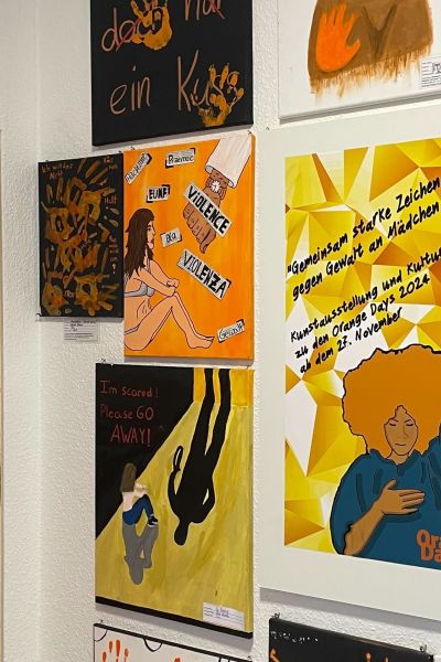 Ausstellung zu Gewalt gegen Frauen und Mädchen