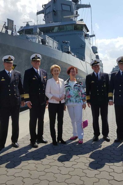 Das modernste Schiff der Bundeswehr