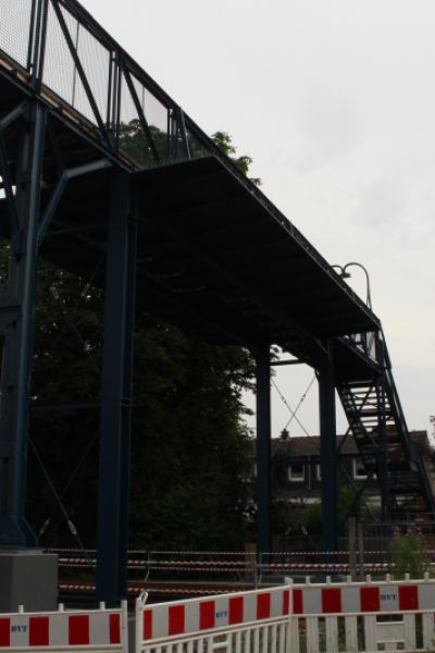 Fußgängerbrücke in Bant wieder eröffnet