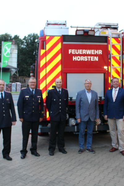 Neues Tanklöschfahrzeug für die Ortsfeuerwehr Horsten