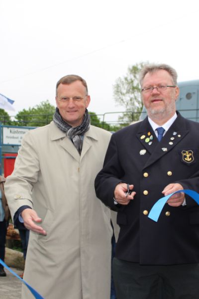 Horumersiel: Die Fußgängerbrücke ist eröffnet worden