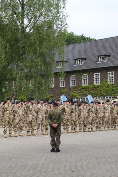 Schortens: Verabschiedung der Soldaten