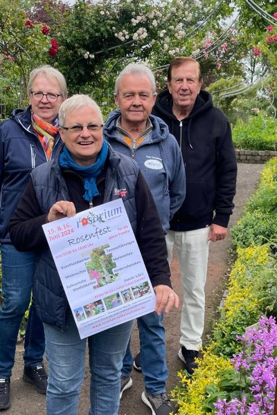 Rosenfest 2024 beim Rosarium Wilhelmshaven