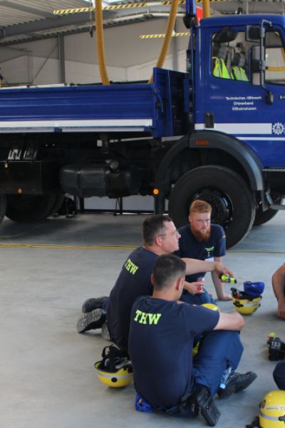 Jordanischer Katastrophenschutz zu Gast in Wilhelmshaven