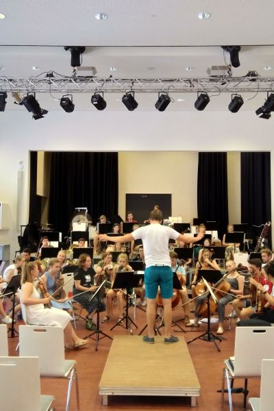 Proben für die Niedersächsischen Musiktage