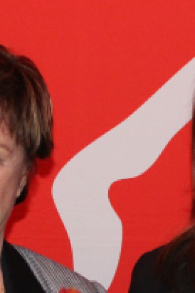 Die SPD Bundestagskandidatin