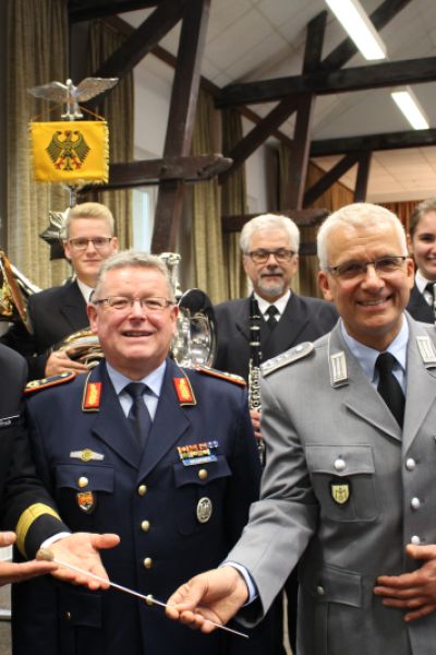 Neue Marinemusikkorps Wilhelmshaven in Dienst gestellt