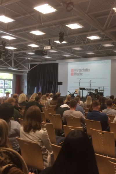 Neue Erstsemester an der Jade Hochschule