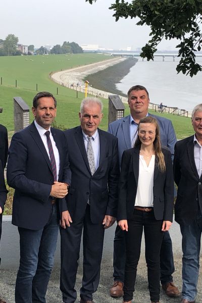 Abschluss der Baumaßnahmen am Heppenser Seedeich