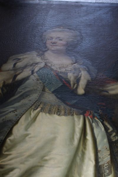 Gemälde von Katharina der Großen wird restauriert