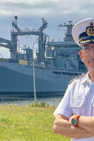 Der Kommandeur des Trossgeschwaders im Interview