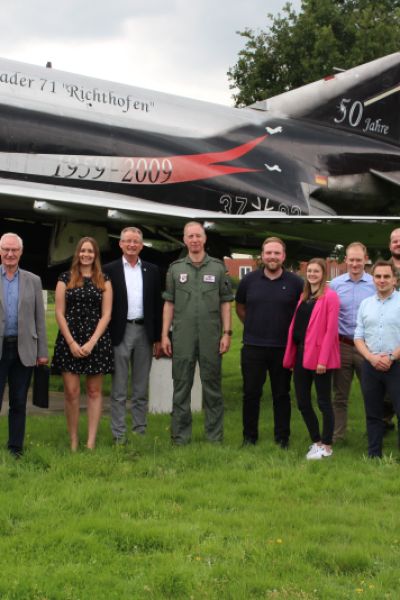Baufortschritt beim Fliegerhorst Wittmundhafen