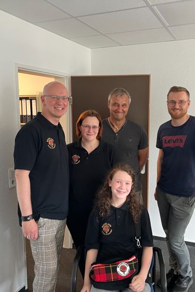 Moorland Pipes & Drums mit Neuigkeiten