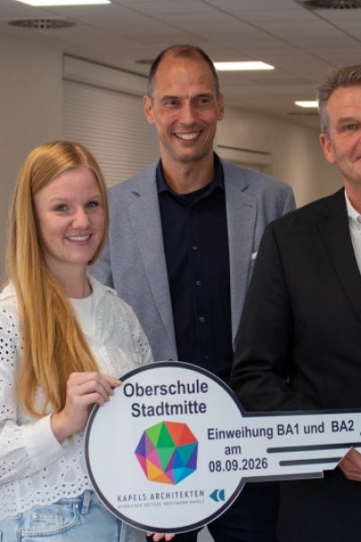 Bauabschnitte an der OBS Stadtmitte eingeweiht