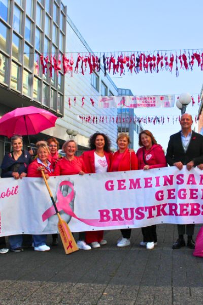 Orga-Team mit Pinktober bisher zufrieden