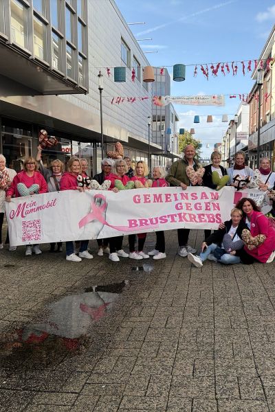 Pinktober macht auf Brustkrebs aufmerksam